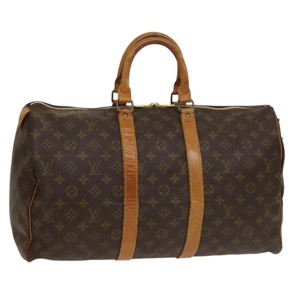 LOUIS VUITTON Monogram Keepall 45 Boston Bag M41428 - Picture 1 of 16